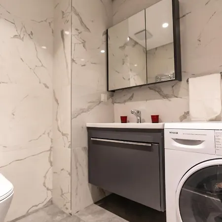 1-bdr Apt With View Poolgym Near Airport Metro